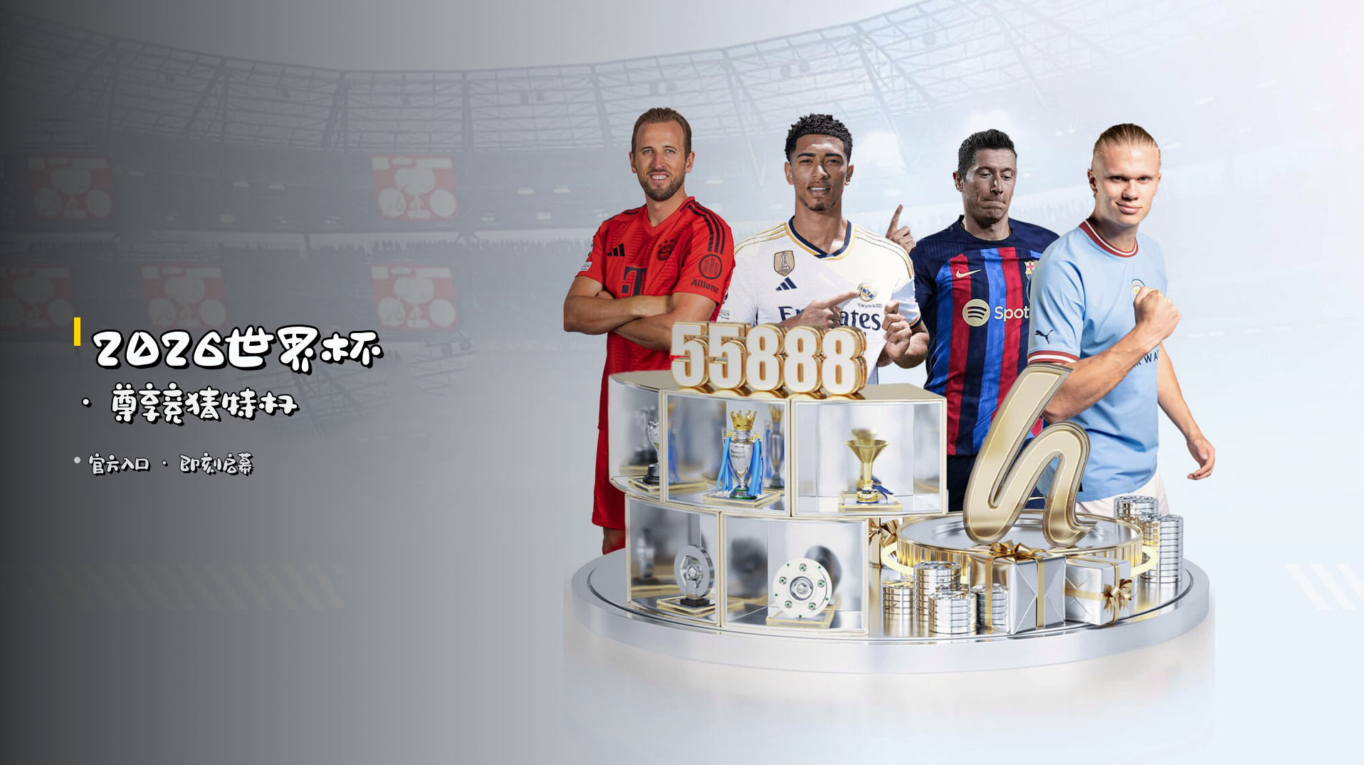 <strong>2026世界杯</strong> · 尊享竞猜特权